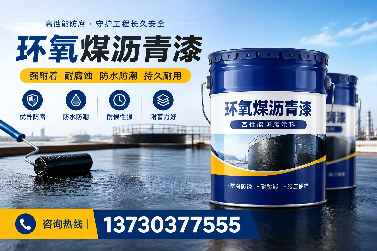 如何判断环氧煤沥青漆的质量?渭南消费者指南
