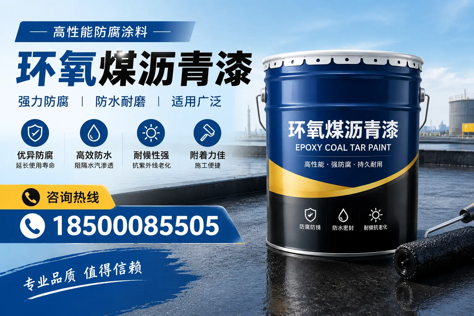 环氧煤沥青漆的主要成分与功能,渭南用户深度了解